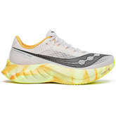 Saucony Endorphin Pro 4 Men's Running Shoes, Fog/Peel